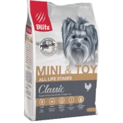 Blitz Mini&Toy корм для собак мелких пород