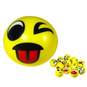 Amigos игрушка для кошек  Мячик пористый Смайлик-прикол  d-4,3см -1 шт (5)