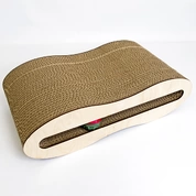 Amigos Когтеточка-лежанка картонная Восьмёрка с игрушкой и мятой 40*20*10см