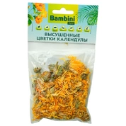 Bambini Pets высушенные цветки календулы для грызунов и кроликов, 10 г