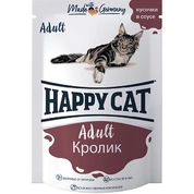 Happy Cat пауч д/кошек Кролик в соусе, 85г