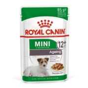 Royal Canin Mini Ageing 12+ для собак мелких пород старше 12 лет соус, 85 г
