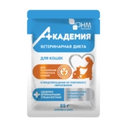 Академия Ветдиета корм влажный для кошек для для растворения струвитных камней предотвращ. их образования, 85г