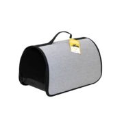 Моськи-Авоськи Сумка-переноска жёсткий каркас (рогожка, пластик), раскладная, 51*28,5*29см