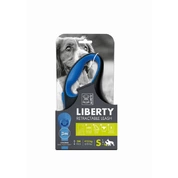 MPets Поводок-рулетка LIBERTY 8 м, до 50 кг, L, 20.8 x 11.6 x 4.4 см, синий