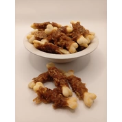 Green QZin Крепкость-2 лакомство для собак Хрустящая косточка с курицей