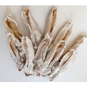 Green QZin Длинноух-2 лакомство для собак Кроличьи уши с мехом