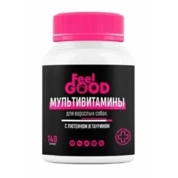 FeelGOOD Пивные дрожжи с биотином и чесноком для кошек и собак, 140 табл.