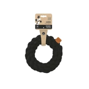 Mpets Игрушка для собак Black Ring СОТО кольцо, 18 см, цвет черный