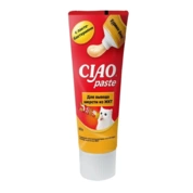 Inaba Ciao Paste паста из куриного филе для кошек (для вывода шерсти), 80 г