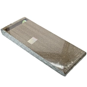 Кот Лукас Когтеточка картонная Горка №2 с шариком и мятой  58х23х6 см