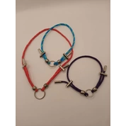 Ошейник-шнурок для адрессника из паракорда цвет в ассортименте