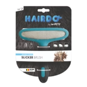 Mpets Двусторонняя щетка-сликер (пуходерка) DOUBLE - SIDED SLICKER BRUSH, 15х17 см