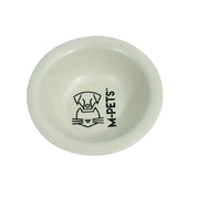 MPets Миска для собак и кошек ECO Bamboo, 300 мл, бамбук