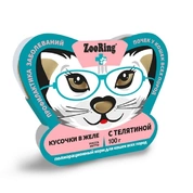 ZooRing консервы для кошек Профилактика заболеваний Почек, Телятина, 100 г