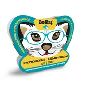 ZooRing консервы для кошек Профилактика МКБ, Цыпленок, 100 г