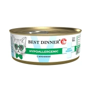 Best Dinner Exclusive Vet Profi диета для котят и кошек Hypoallergenic Кроликом, 100г