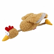 GiGwi игрушка для собак Курица с пищалкой 36 см