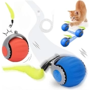 Zoomoda Игрушка для кошек Мяч Хвостик интерактивный