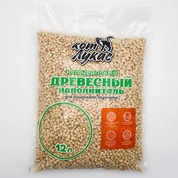 Кот Лукас наполнитель древесный 12 л
