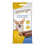 Деревенские лакомства Зубочистики Палочки жевательные для средних пород Говядина, 100 г