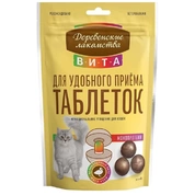 Деревенские лакомства Вита для облегчения приема таблеток, Утка, 40 г