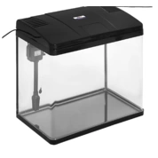SeaStar Аквариум LS-500F в комплекте: LED-лампа двухцветная, фильтр, 56 л, черный