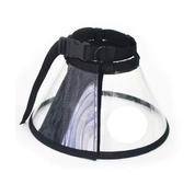 ZooТекстиль Воротник защитный пластиковый на липучке с ошейником