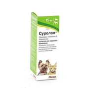 Elanco Суролан ушные капли для животных, 15 мл