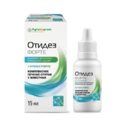 Пчелодар Отидез Форте капли ушные для собак и кошек, 15 мл
