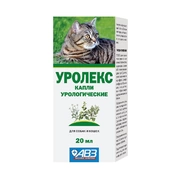 АВЗ Уролекс капли урологические для собак и кошек, 20 мл