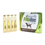 АВЗ FitoDoc капли дерматологические для собак более 30 кг, 4 пип