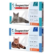 Inspector Quadro K капли на холку антипаразитарные для кошек, 1 пипетка (3)