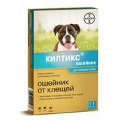 Килтикс ошейник против блох и клещей для средних собак, 48-53 см