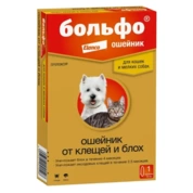 Elanco Больфо Ошейник д/кошек и мелких собак от эктопаразитов, 38см