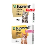 АстраФарм Supramil таблетки для кошек и котят, 2 таб