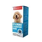 Apicenna Празицид Плюс суспензия для щенков средних/крупных пород, 9 мл