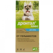 Bayer Дронтал Плюс таблетки для собак со вкусом мяса, 6 таб