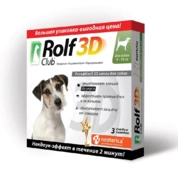 Rolf Club 3D капли от блох и клещей для собак 4-10 кг, 1 пипетка (3)