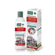 Пчелодар шампунь для собак и кошек от блох и клещей, 250 мл