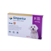 Симпарика 10мг для собак весом 2,6-5 кг 1 таблетка (3)