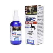 АВЗ Барс Форте спрей от блох и клещей для собак, 100 мл