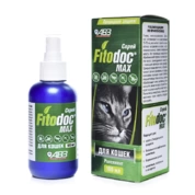 АВЗ FitoDoc MAX спрей от блох и клещей для кошек, 100мл