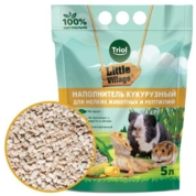 Triol наполнитель кукурузный для грызунов, 5 л