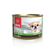 Blitz консервы для собак Утка/цукини, 200 г