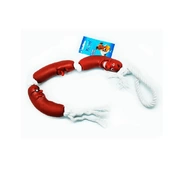 Уют игрушка для собак Три сосиски на веревке