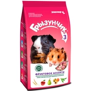 ЗооМир Грызунчик №3 корм для грызунов Фруктовое ассорти, 200 г