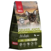 Blitz Holistic корм для взрослых кошек низкозерновой Индейка/Кролик/Рыба