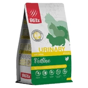 Blitz Vetline Cat Urinary корм для кошек при мочекаменной болезни струвитного типа Индейка