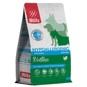 Blitz Vetline Hypoallergenic корм для собак при пищевой аллергии, непереносимости, атопическом дерматите Индейка